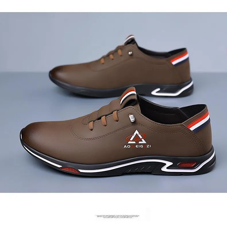 Men's Business Casual Shoes Cross-border Trendy Wild Soft Bottom Comfortable Breathable