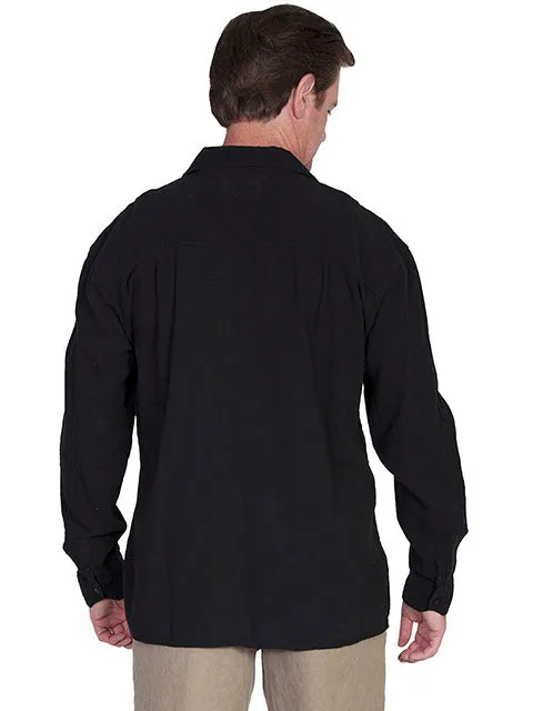 Men's Cantina Cotton Collection: Laceup Pullover