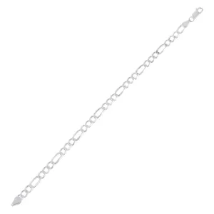 Men's Flat Figaro Chain Bracelet