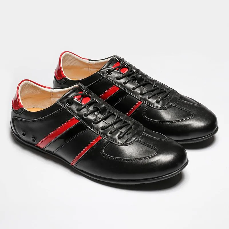 Men's Genuine Leather Fashion Shoes Up To Size 12.5