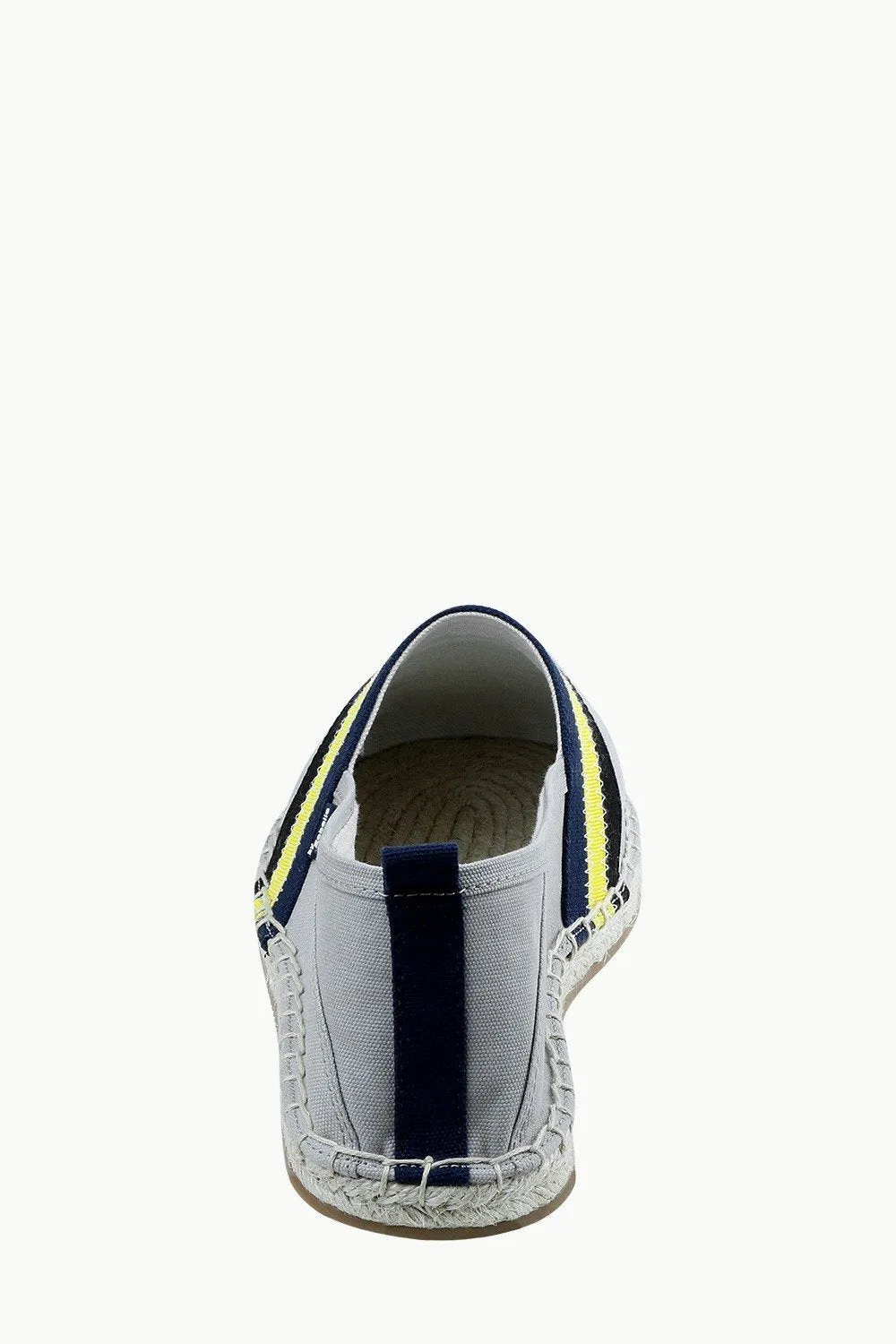 Men's Grey Cut N' Sew Canvas Espadrilles