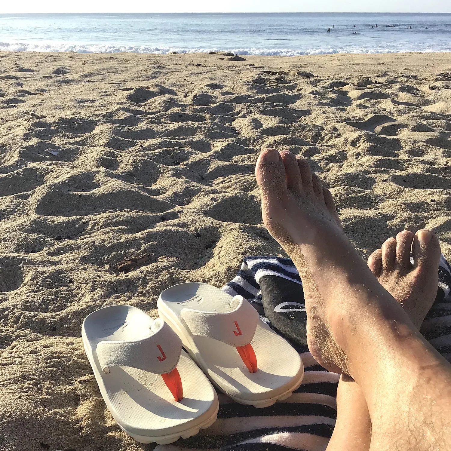 Men's Mexico Flip Flops - Bone