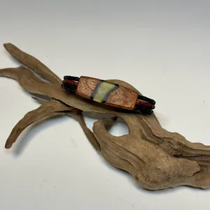 Men's Mixed Media Leather Bracelet - NL162