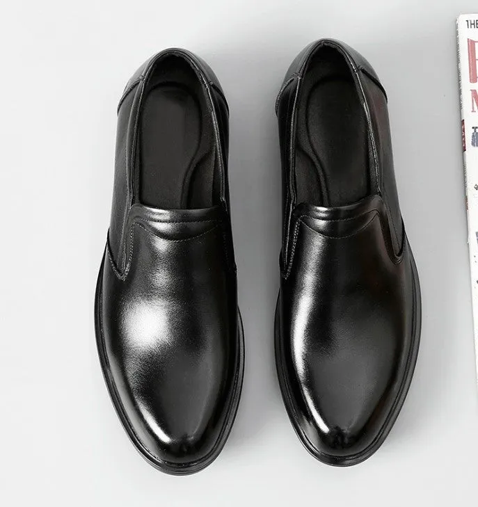 Men's Small Size  Slip On Dress Shoes MS37