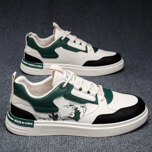 Men's Trendy Print Slip-on Sneaker Shoe