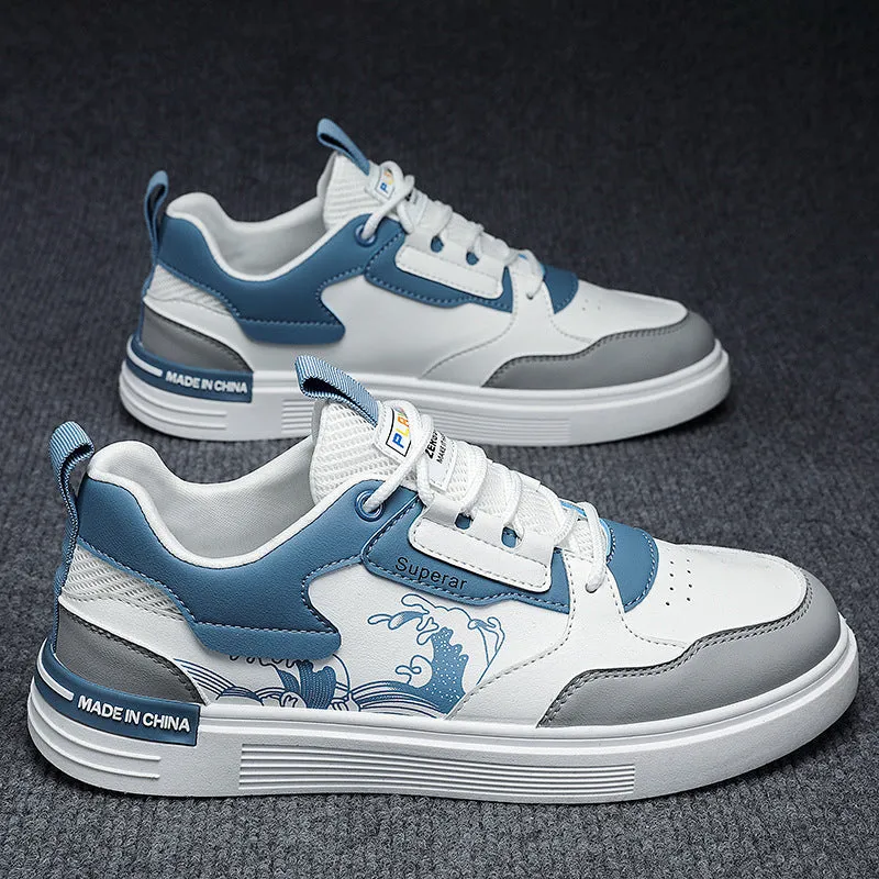 Men's Trendy Print Slip-on Sneaker Shoe