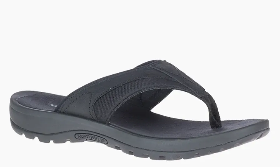 Merrell Men's Sandspur 2 Flip Sandal - Black