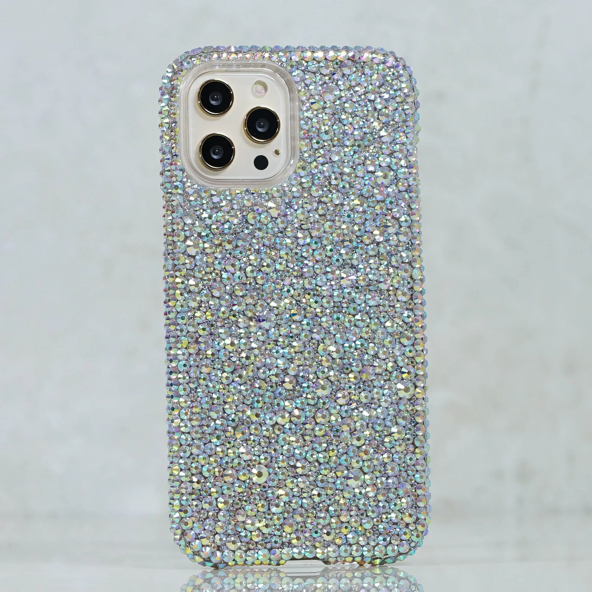 Mixed Sizes Aurora Borealis Crystals Design (style 919)