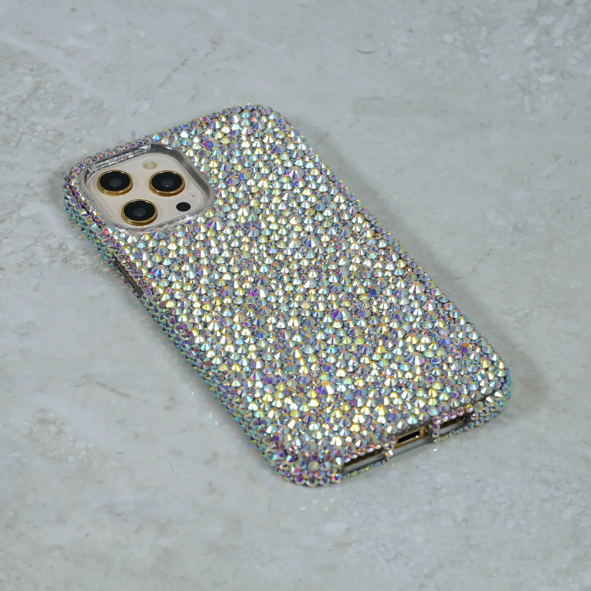 Mixed Sizes Aurora Borealis Crystals Design (style 919)
