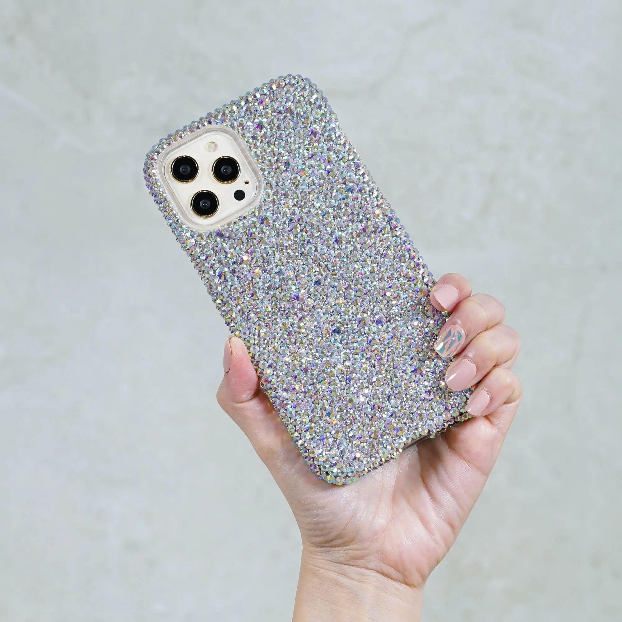 Mixed Sizes Aurora Borealis Crystals Design (style 919)