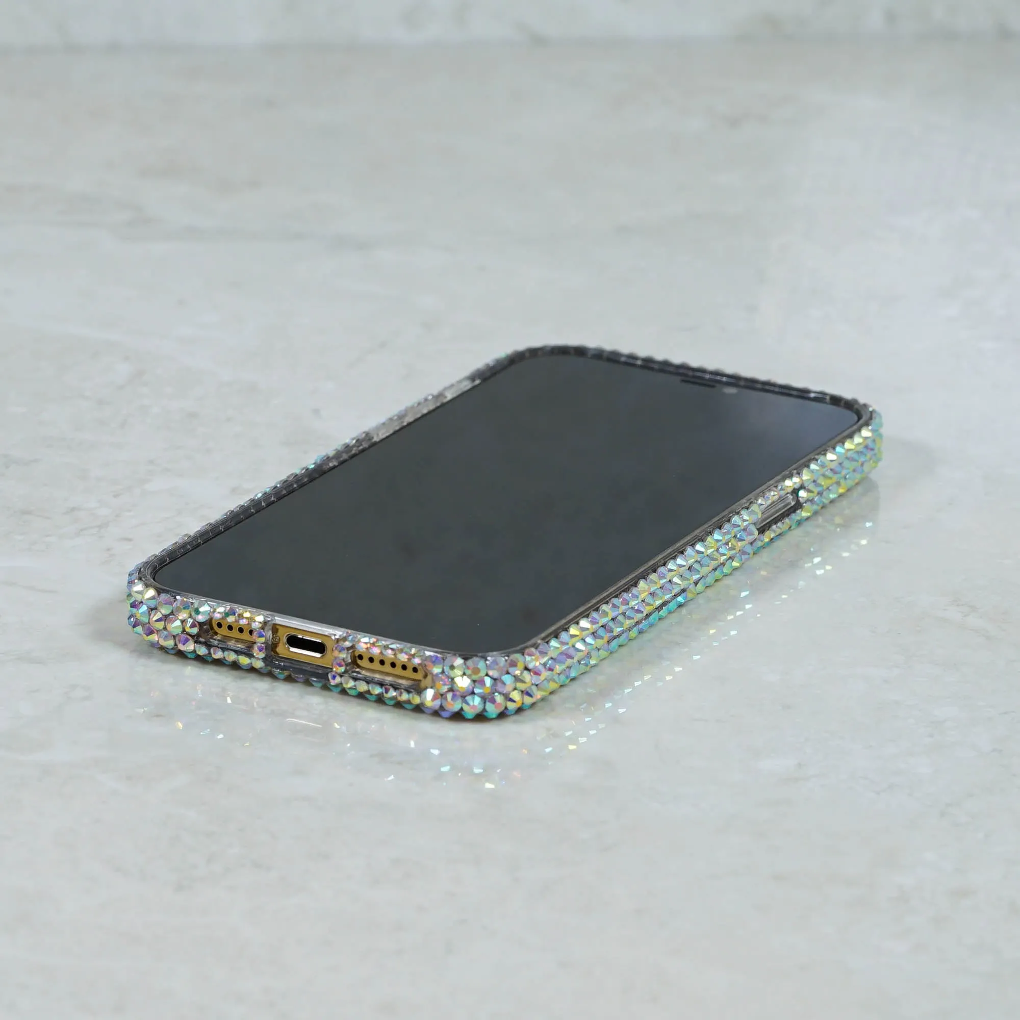 Mixed Sizes Aurora Borealis Crystals Design (style 919)