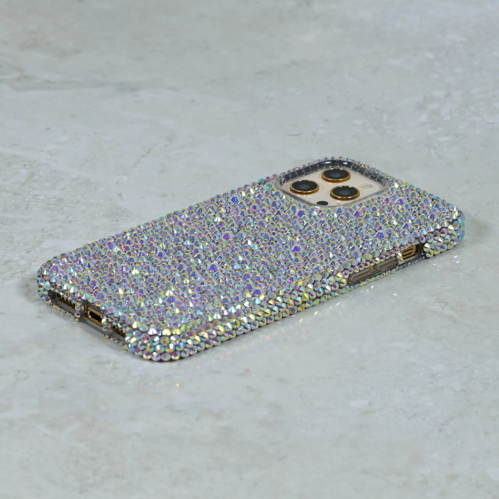 Mixed Sizes Aurora Borealis Crystals Design (style 919)