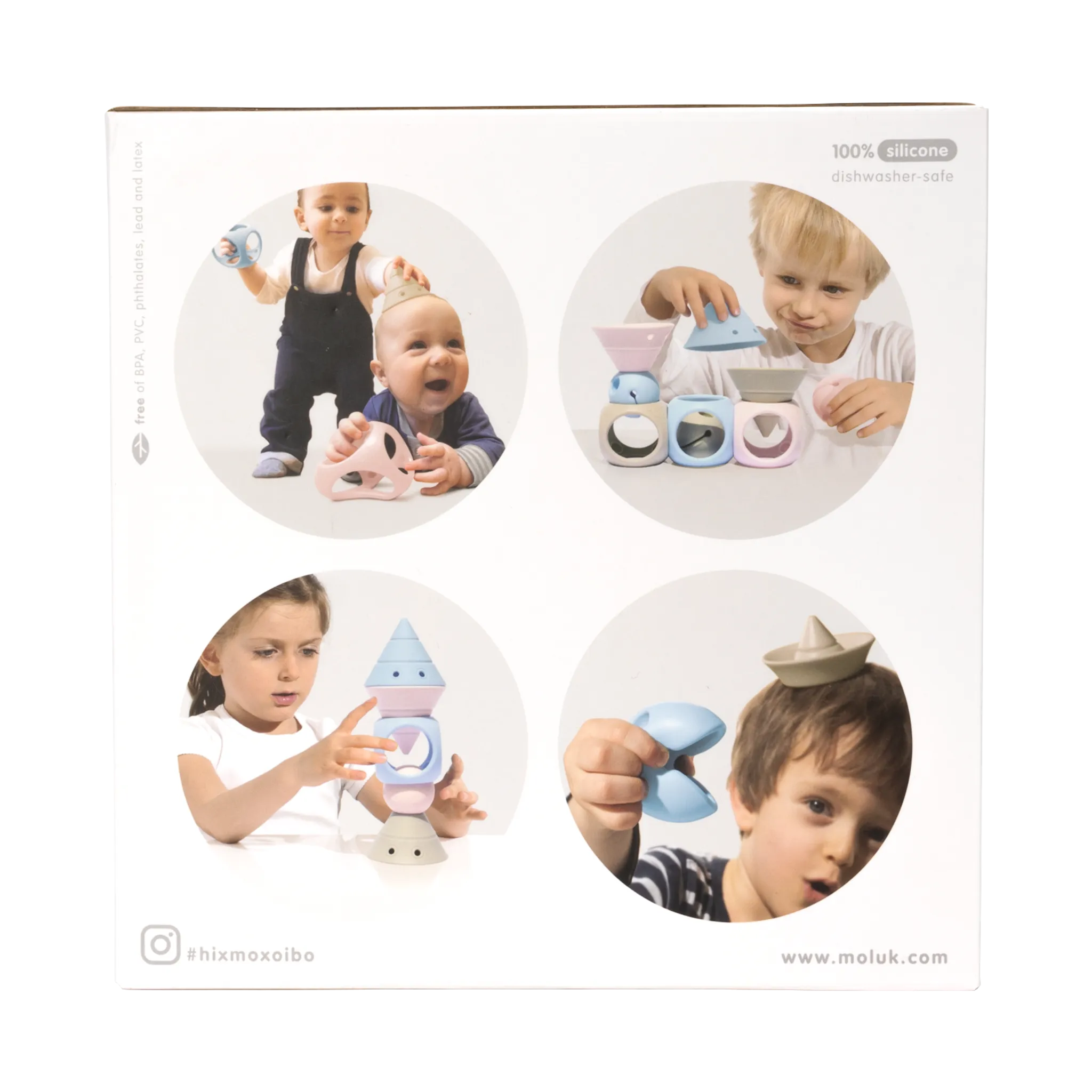 Moluk - Building Genius - Pastel (set of 9)