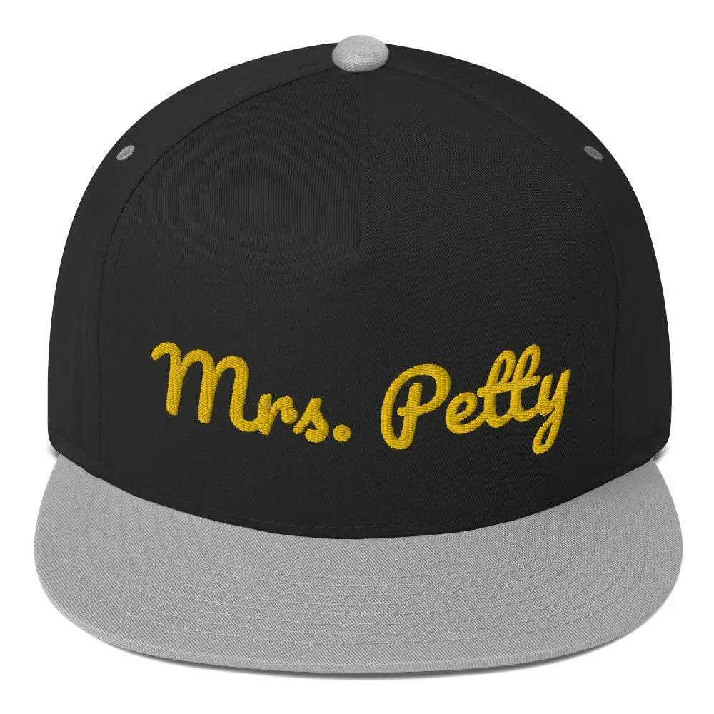 Mrs. Petty Flat Bill Cap