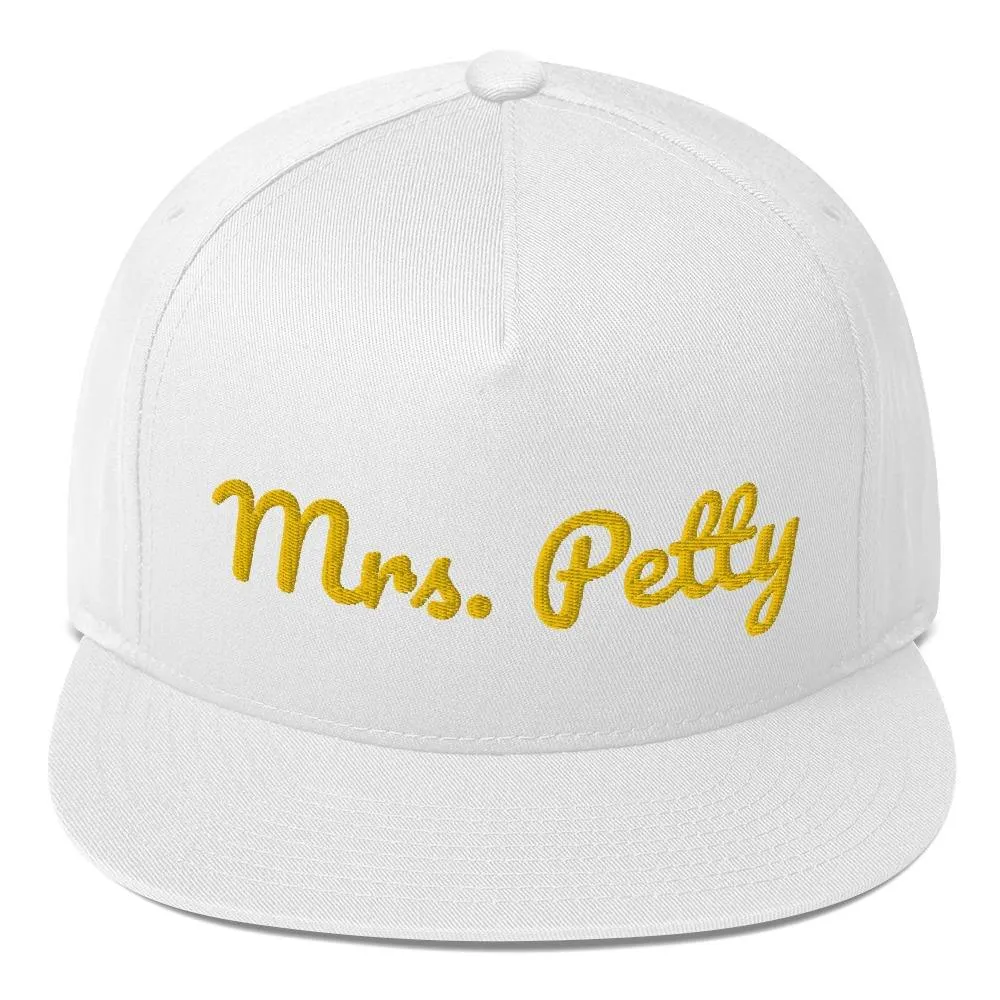 Mrs. Petty Flat Bill Cap