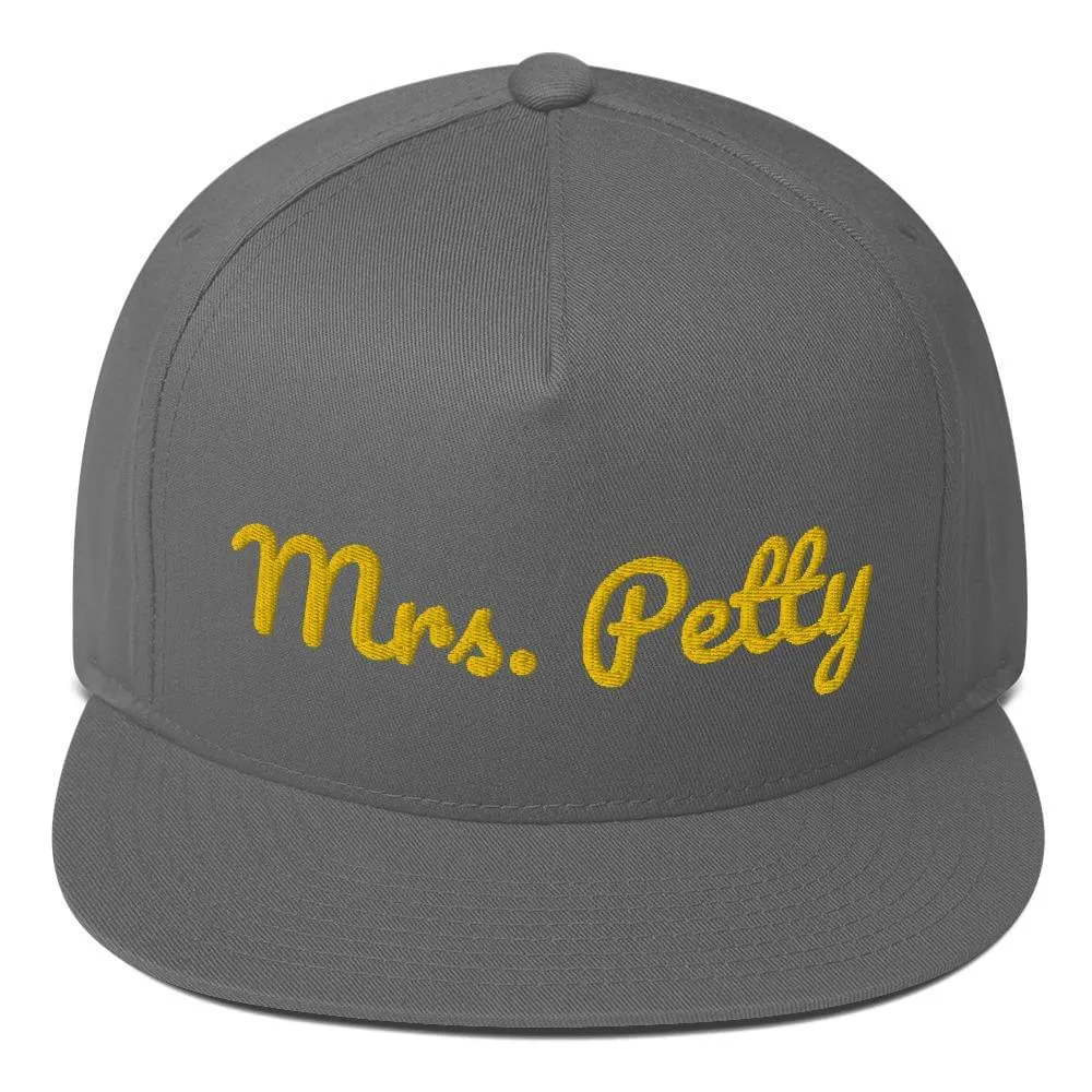 Mrs. Petty Flat Bill Cap