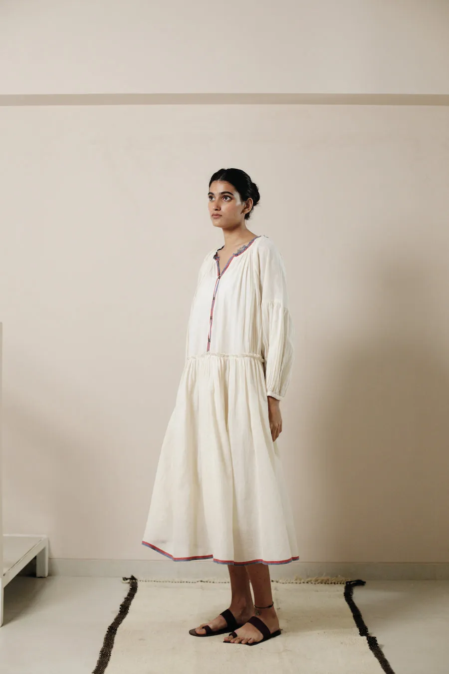 New All Season Dress Handloom Cotton Priscilla Priscilla-R.B.-Fashion Edit Runaway Bicycle