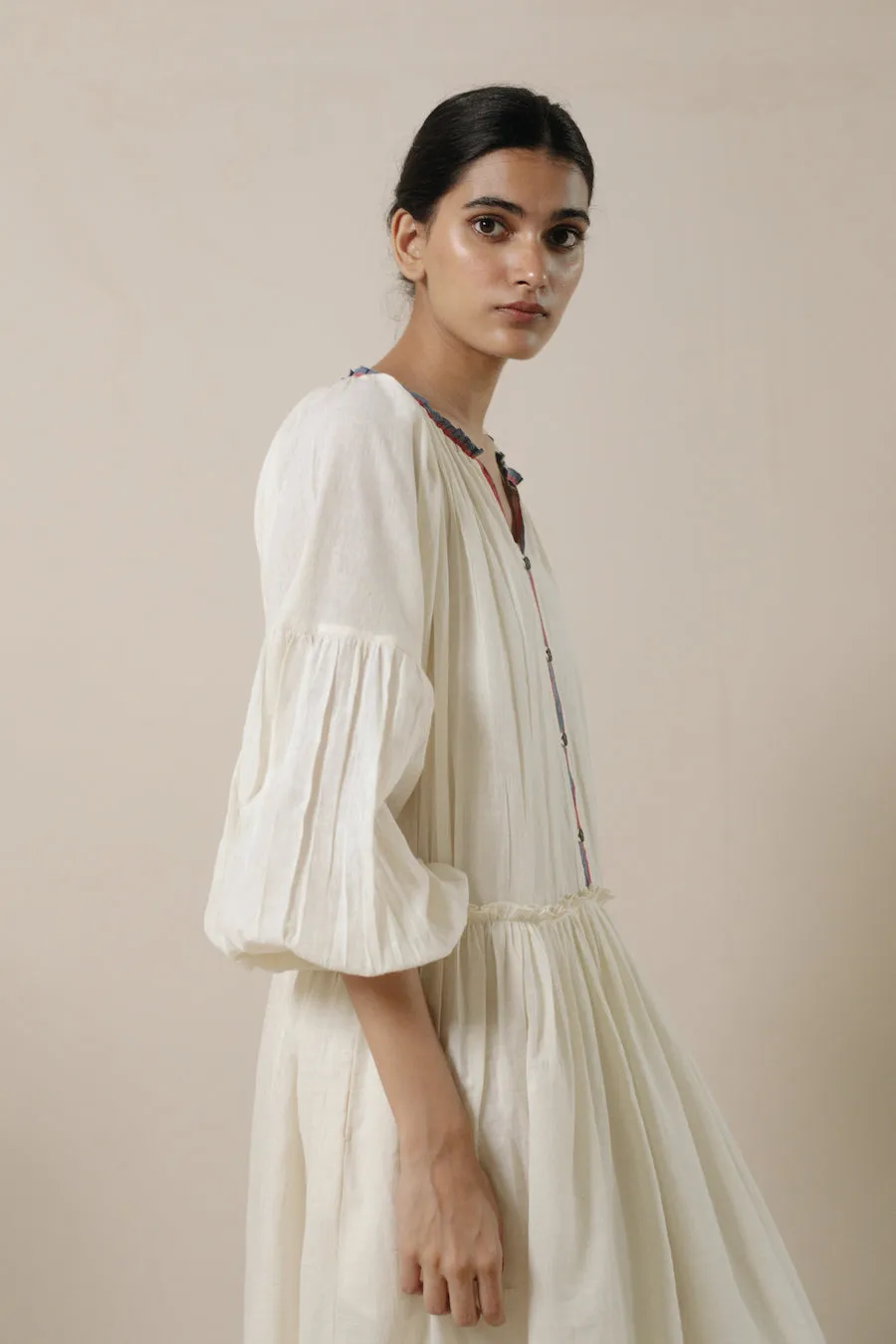New All Season Dress Handloom Cotton Priscilla Priscilla-R.B.-Fashion Edit Runaway Bicycle