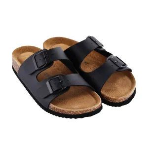 New Leather Birkenstocks-Style Cork Flip-Flops – Comfortable & Stylish