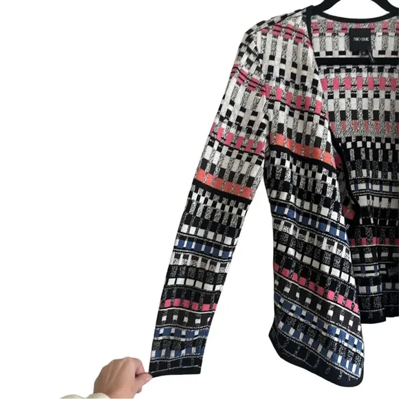 Nic Zoe Open Front Cardigan Sweater Size Small