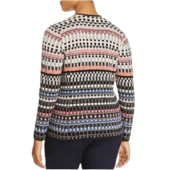 Nic Zoe Open Front Cardigan Sweater Size Small