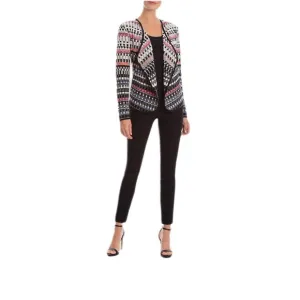 Nic Zoe Open Front Cardigan Sweater Size Small
