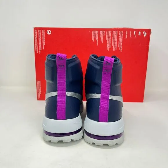 Nike Air Max Goaterra 2.0 GS Midnight Navy High Shoes Size Youth 6 - Women's 7.5