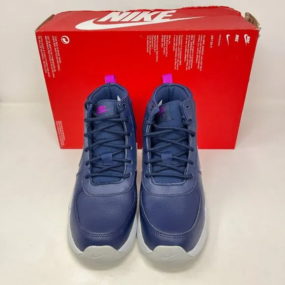 Nike Air Max Goaterra 2.0 GS Midnight Navy High Shoes Size Youth 6 - Women's 7.5