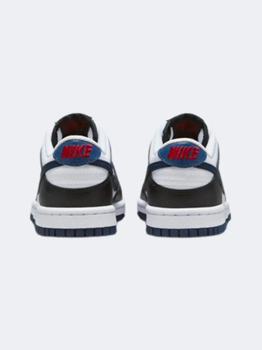 Nike Dunk Gs-Boys Lifestyle Shoes Black/White/Red/Navy