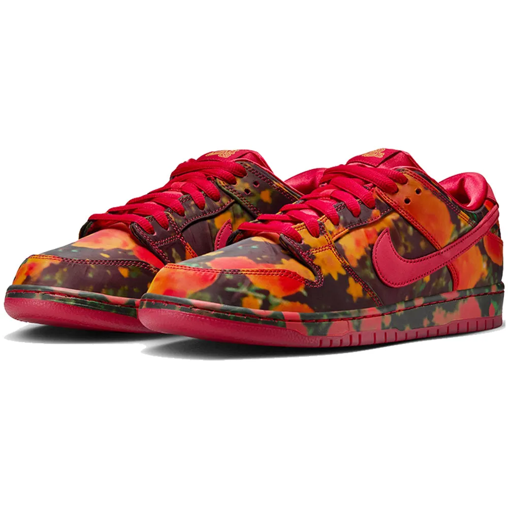 Nike SB Wizard Of Oz Dunk Low Pro Shoes Gym Red/University Red-Multi-Colour