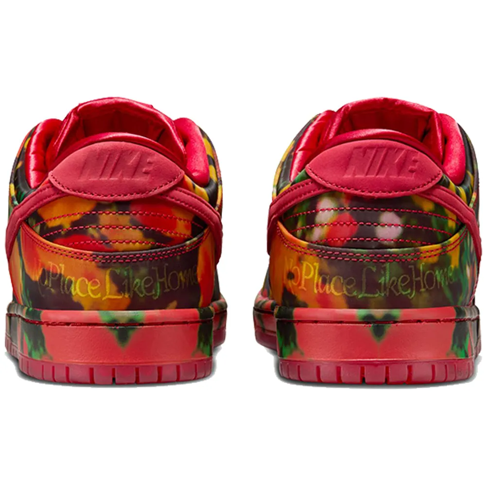 Nike SB Wizard Of Oz Dunk Low Pro Shoes Gym Red/University Red-Multi-Colour