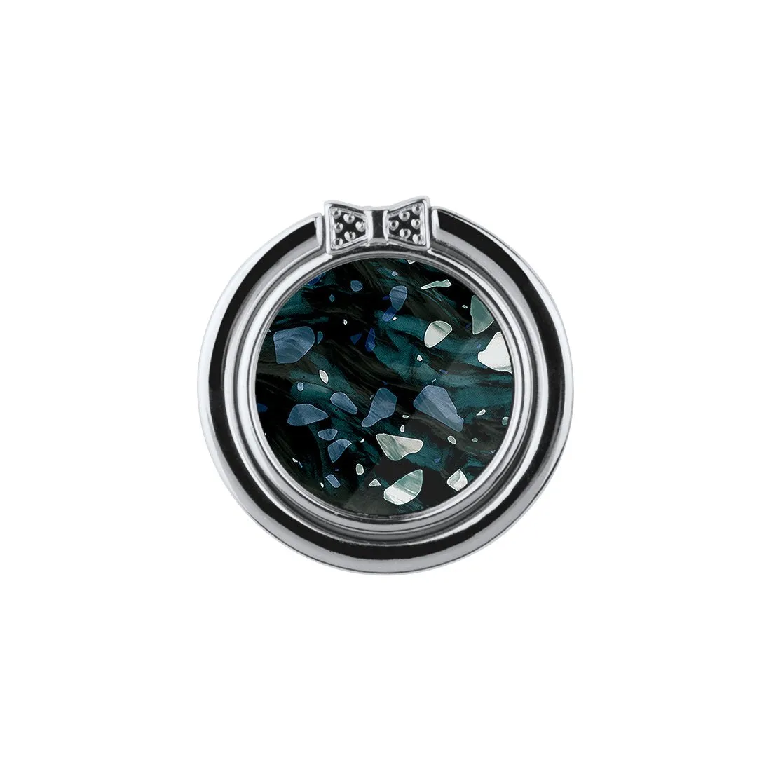 Nordic Terrazzo Gem | Custom Phone Ring Holder  (Non-MagSafe)