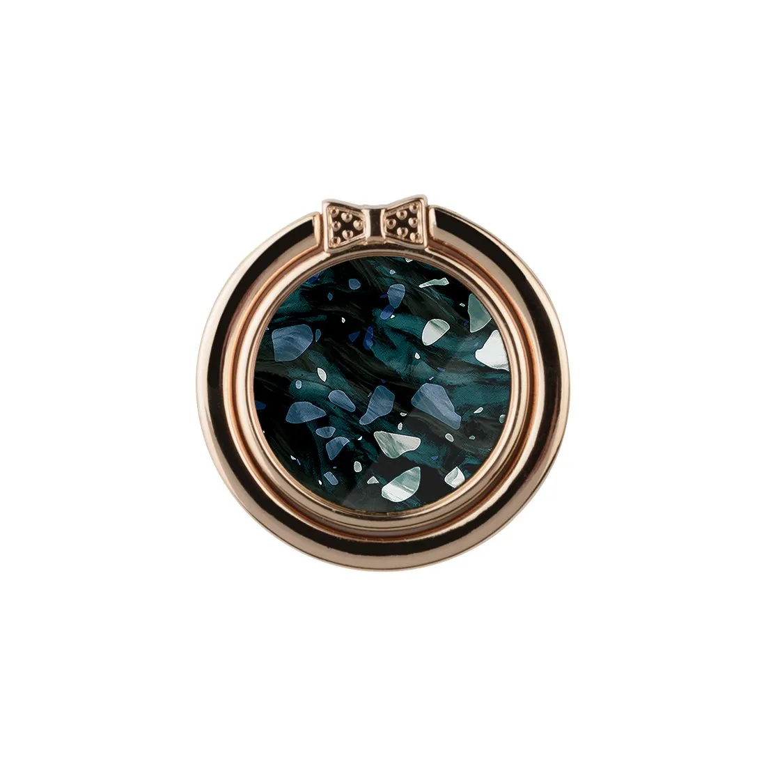 Nordic Terrazzo Gem | Custom Phone Ring Holder  (Non-MagSafe)