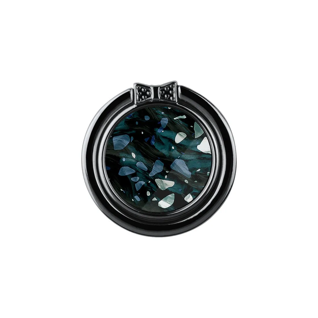 Nordic Terrazzo Gem | Custom Phone Ring Holder  (Non-MagSafe)