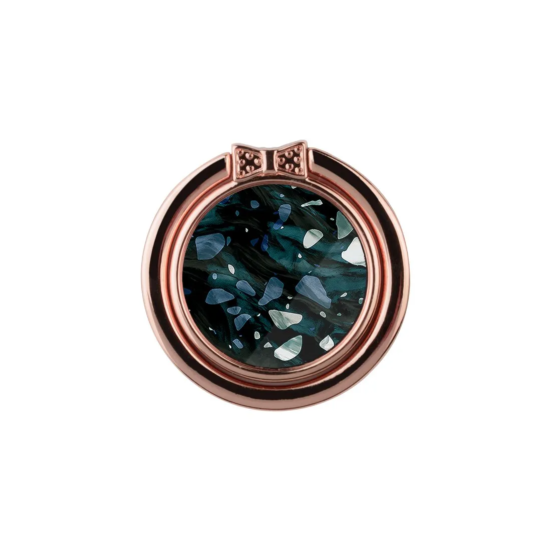 Nordic Terrazzo Gem | Custom Phone Ring Holder  (Non-MagSafe)
