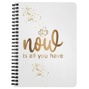 Now is All You Have | Gold Motivation | Boss Lady | Affirmation | Journal