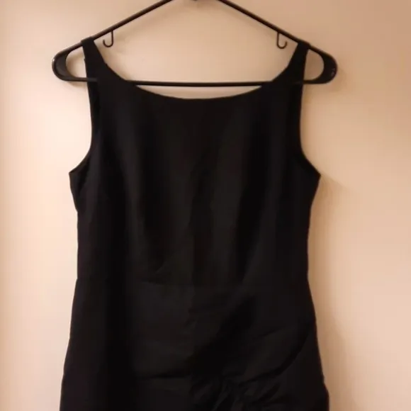NWT, Nanette Lepore Shirred Mini Dress in Black