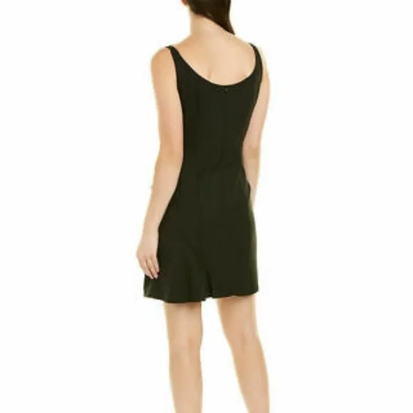 NWT, Nanette Lepore Shirred Mini Dress in Black
