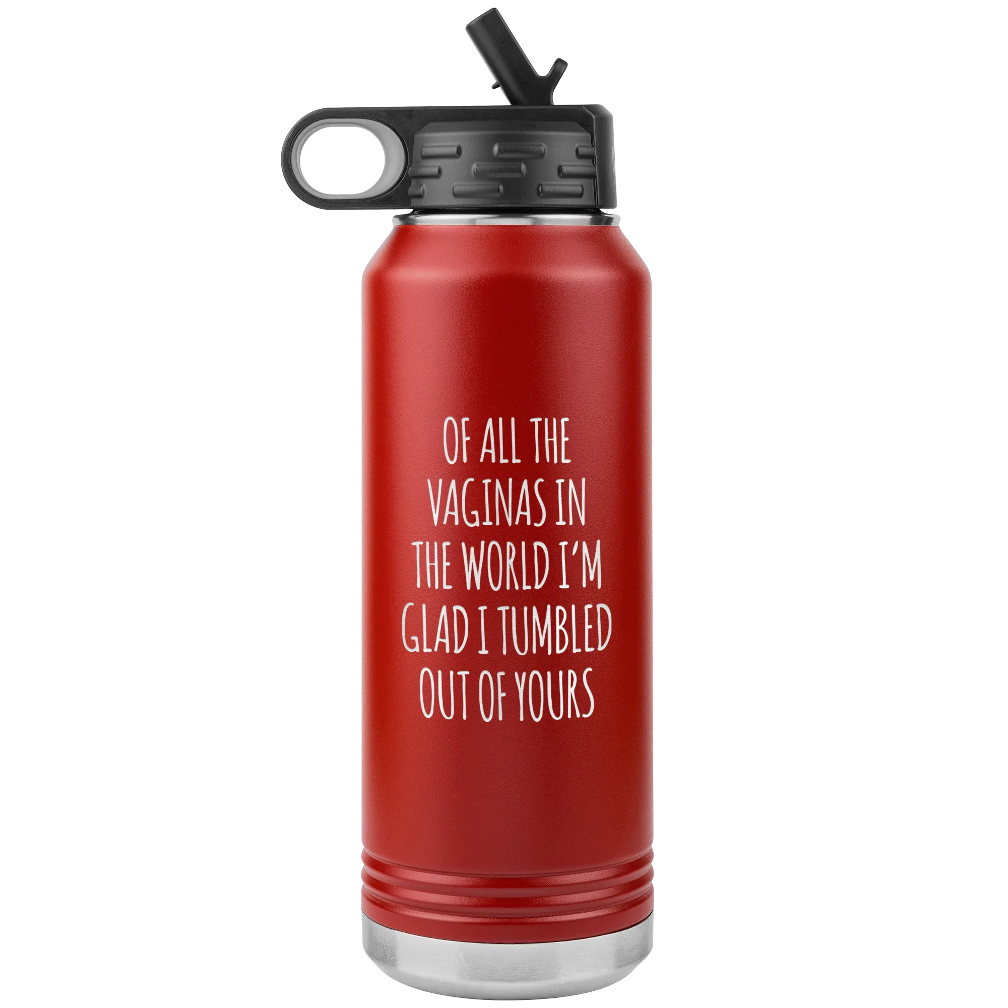 Of All the Vaginas in the World I'm Glad I Tumbled Out of Yours Insulated 32oz BPA Free