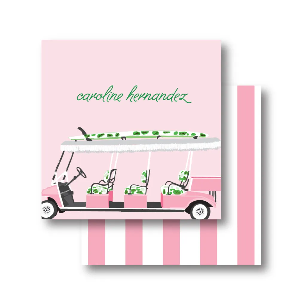 Palm Beach Golf Cart Calling Card
