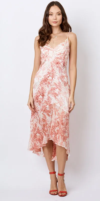 Paneled Slip Dress