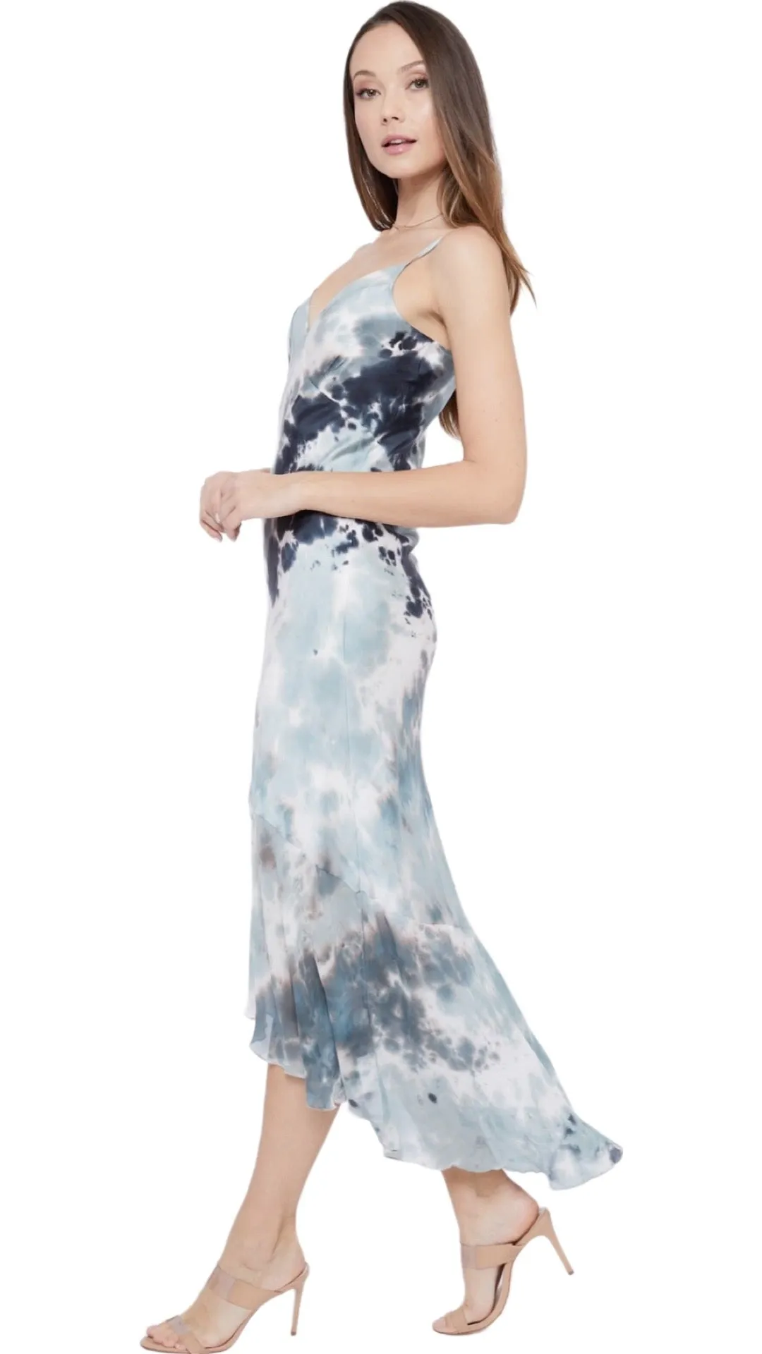 Paneled Slip Dress