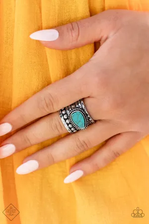 Paparazzi - Fashion Fix - Eco Energy - Blue Ring