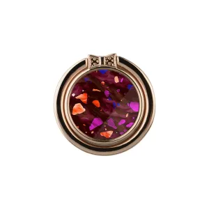 Paprika Terrazzo Gem | Phone Ring Holder  (Non-MagSafe)