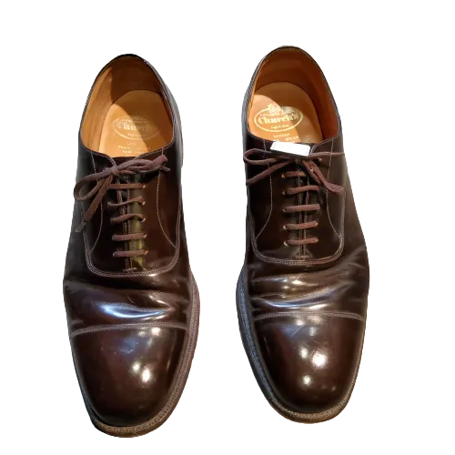 Patent Leather Derby Shoes