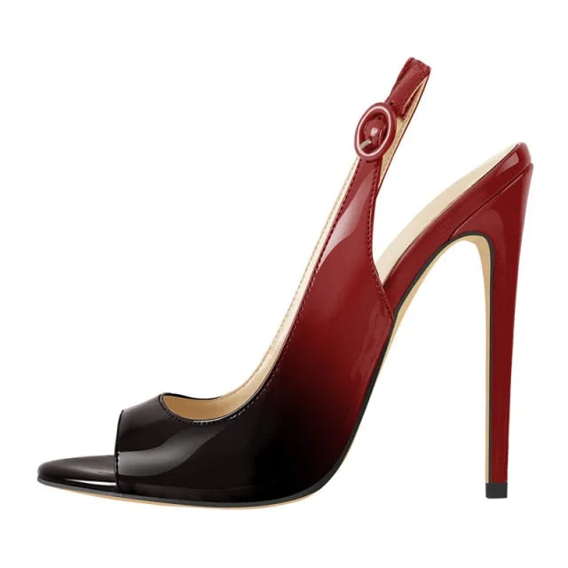 Peep Toe Sandals Ladies Shoes