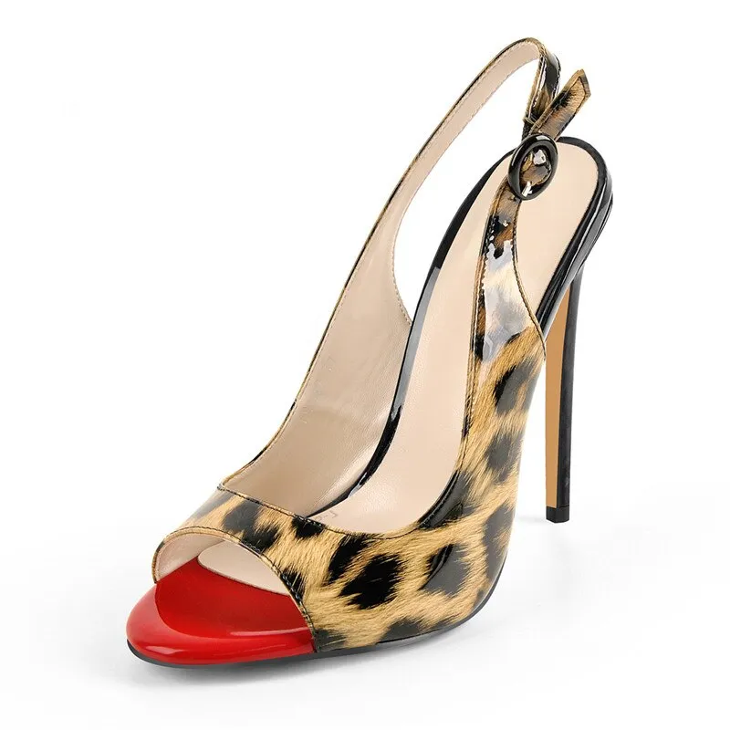 Peep Toe Sandals Ladies Shoes