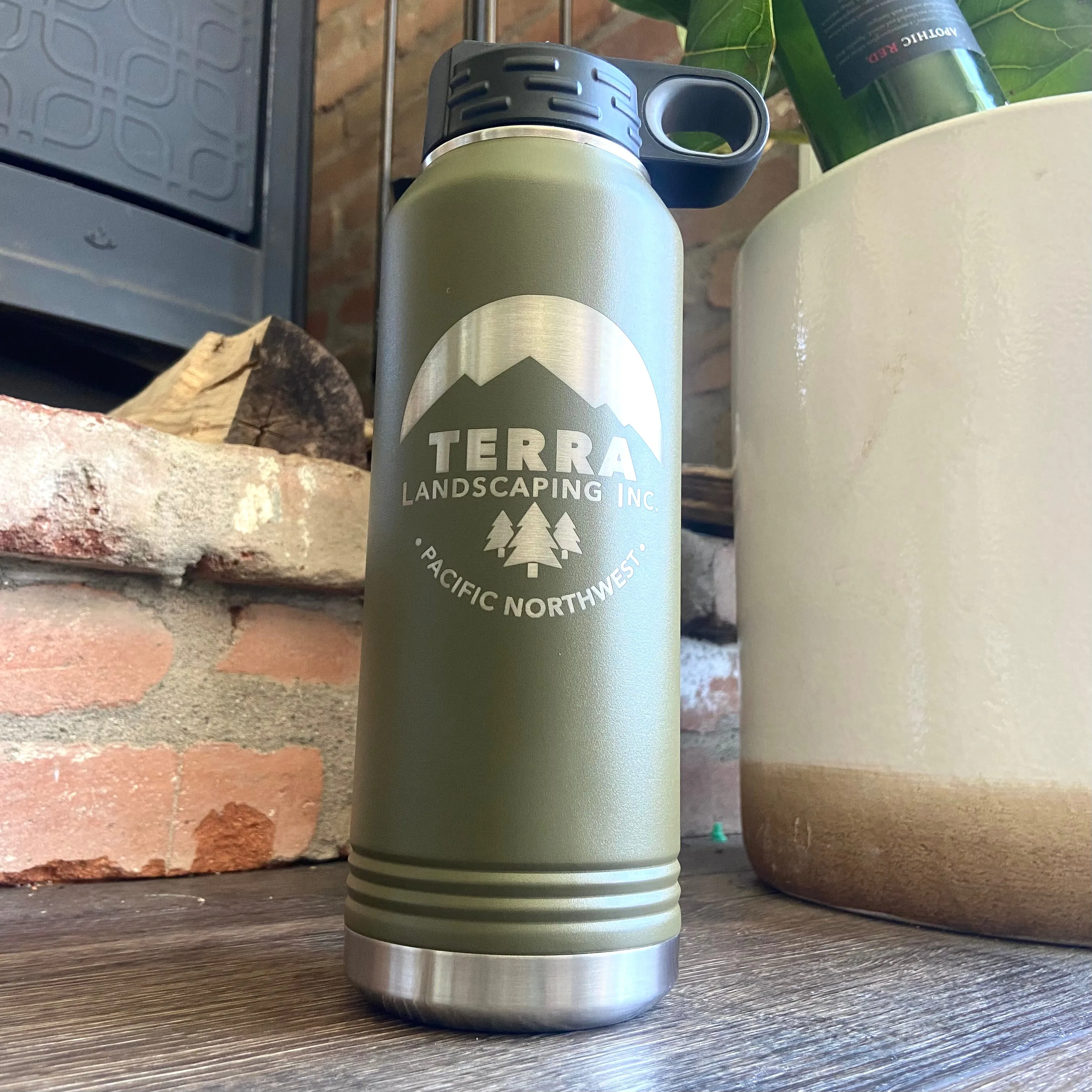 Personalized Logo Drinkware 32oz Double Wall Insulated Waterbottle