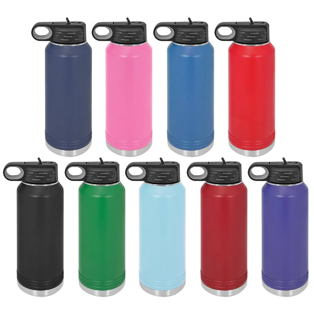 Personalized Your Only Limit Is You Laser Engraved Water Bottle