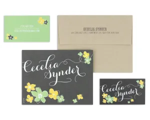 Petalo Notecard & Business Card Set